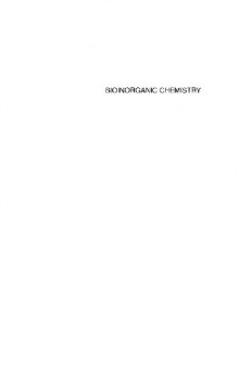 Bioinorganic Chemistry