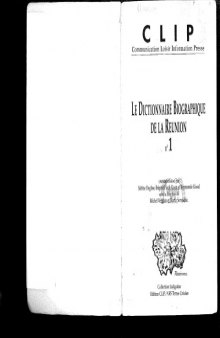 Dictionnaire biographique de la Réunion