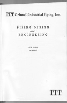Piping Design and Engineering - 6th Ed