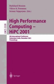 High Performance Computing — HiPC 2001: 8th International Conference Hyderabad, India, December 17–20, 2001 Proceedings