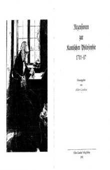 Rezensionen zur Kantischen Philosophie 1781-87