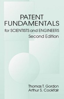 Patent fundamentals for scientists and engineers