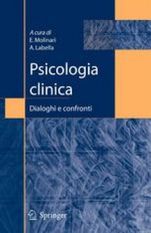 Psicologia clinica: Dialoghi e confronti