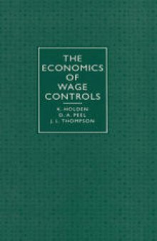 The Economics of Wage Controls