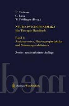 Neuro-Psychopharmaka Ein Therapie-Handbuch