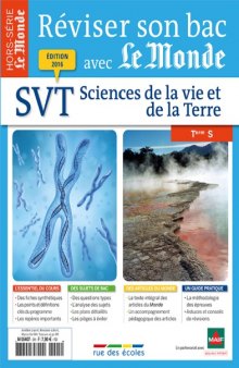 Sciences de la vie et de la Terre SVT Term S