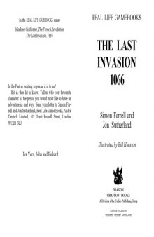 The last invasion 1066