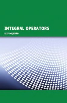 Integral operators