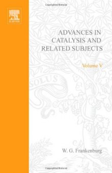 Advances in Catalysis, Vol. 5