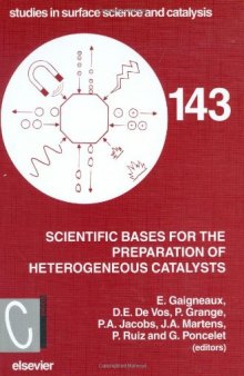 Scientific Bases for the Preparation of Heterogeneous Catalysts