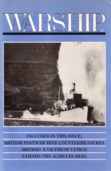 Warship, no's.41-44 1987, edited by r. gardiner