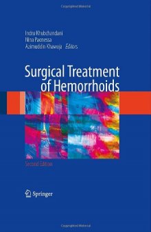 Surgical Treatment of Hemorrhoids