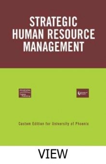 Strategic Human Resource Management