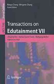 Transactions on edutainment VII