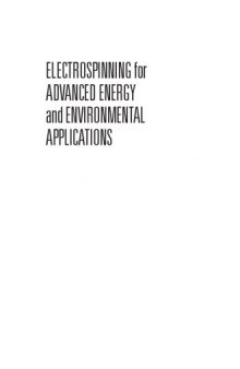 Electrospinning for advanced energy and environmental applications