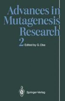 Advances in Mutagenesis Research