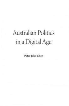 Australian Politics in a Digital Age