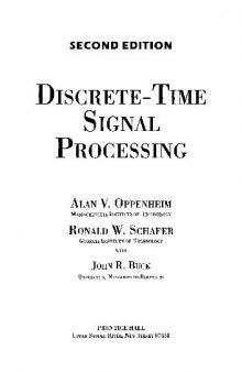 Prentice Discrete-Time Digital Signal Processing