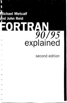 Fortran 90 95 Explained