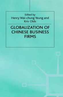 Globalization of Chinese Business Firms  