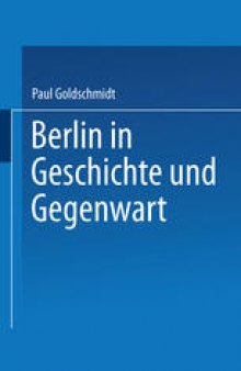 Berlin in Geschichte und Gegenwart