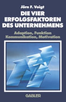 Die Vier Erfolgsfaktoren Des Unternehmens: Adaption, Funktion, Kommunikation, Motivation