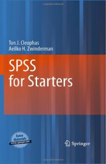 SPSS for Starters: SPSS for Starters
