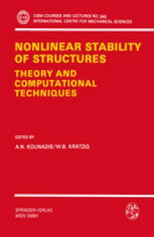 Nonlinear Stability of Structures: Theory and Computational Techniques