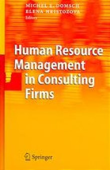 Human resource management in consulting firms