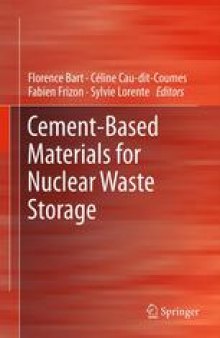 Cement-Based Materials for Nuclear Waste Storage