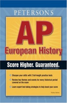 AP Success - European History (Peterson's Ap European History)