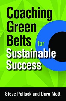 Coaching green belt projects for sustainable success