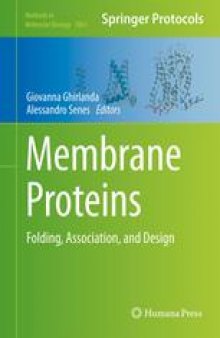 Membrane Proteins: Folding, Association, and Design