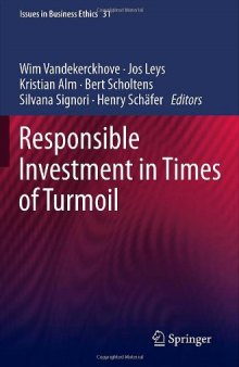 Responsible investment in times of turmoil