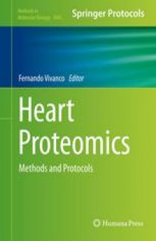 Heart Proteomics: Methods and Protocols