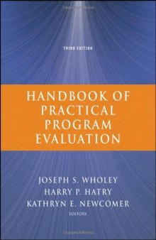 Handbook of Practical Program Evaluation 