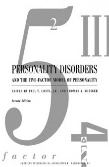 Personality Disorders and the Five-Factor Model of Personality