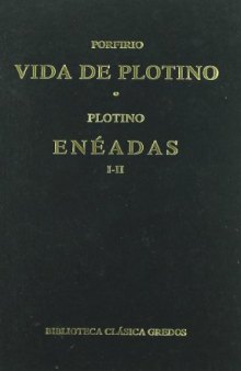 Eneada I Plotino Ennead I (Biblioteca Clasica Gredos)  