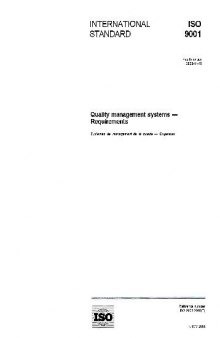 ISO 9001:2008 Quality management systems ? Requirements