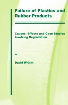 Failure of Plastics and Rubber Products Causes Effects and Case Studies Involving Degradation
