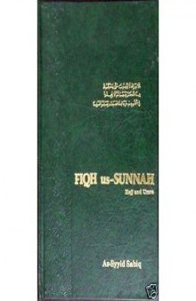 Fiqh Us-Sunnah(volume 5 ): Hajj and Umrah