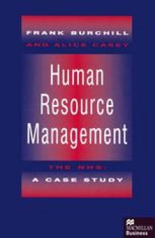 Human Resource Management: The NHS: A Case Study