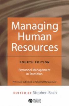 Managing Human Resources: Personnel Management in Transition