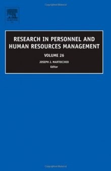 Research in Personnel and Human Resources Management