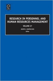 Research in Personnel and Human Resources Management, Volume 27