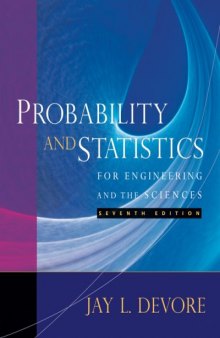 Probability and Statistics for Engineering and the Sciences, Jay L Devore Solutions Manual