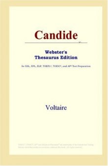 Candide (Webster's Thesaurus Edition)