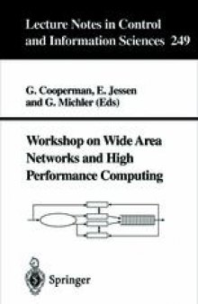 Workshop on wide area networks and high performance computing