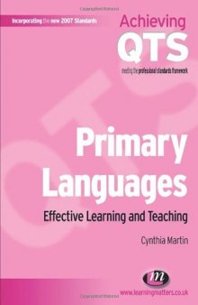 Primary Languages: Effective Learning and Teaching (Achieving QTS)