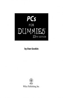 PCs For Dummiesa